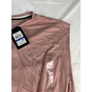 Nautica Jeans Women's Sleeveless Tie-Front Top, Mauve Pink, Size XL, New